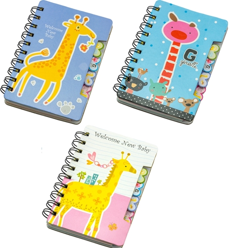 Picture of Giraffe spiralni blok