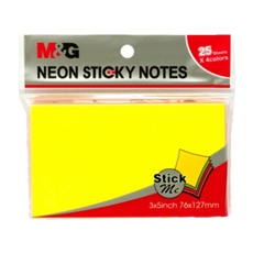 Slika M&G SAMOLEPILNI BLOKEC NEON 76x127 MM