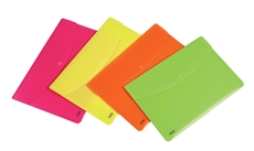 Picture of FAVORIT NEON FOLDER WITH BUTTON A4
