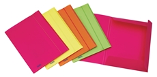 Picture of FAVORIT NEON FOLDER WITH A RUBBER BAND