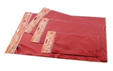 Picture of RED CELLOPHANE BAG 15x25 CM - 1/100