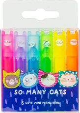 Slika M&G SO MANY CATS MINI FLUO MARKER NEON 1/6