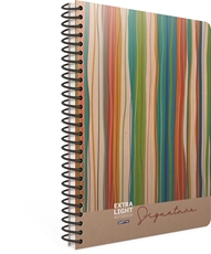 Picture of SIGANTURE SPIRAL NOTEBOOK A4 SQUARED