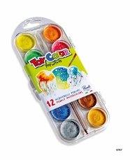 Picture of TOY COLOR watercolor 1-12 pearl effect