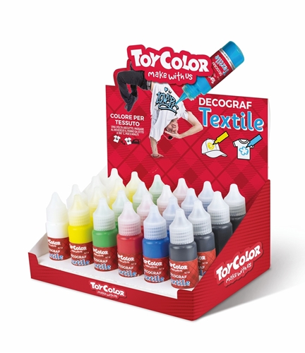 Picture of TOY COLOR tekstil decograf 25 ml – stalak 30 kom