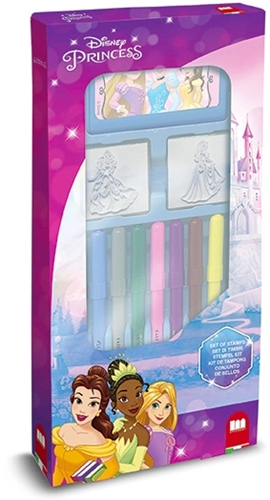 Slika DISNEY PRINCESS SET ZA BOJANJE - 9 FLOMASTERA