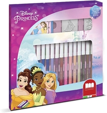 Slika od DISNEY PRINCESS SET ZA BOJANJE - 18 FLOMASTERA