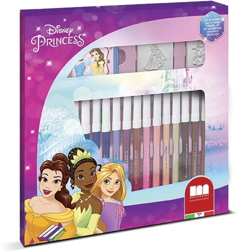 Slika DISNEY PRINCESS SET ZA BOJANJE - 18 FLOMASTERA