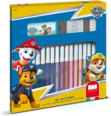 Slika od PAW PATROL SET ZA BOJANJE - 18 FLOMASTERA