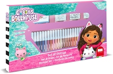 Slika od GABBY'S DOLLHOUSE SET ZA BOJANJE - 36 FLOMASTERA