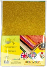 Slika GO HOBBY GLITTER SAMOLJEPIVI LISTOVI MIX - 1/10