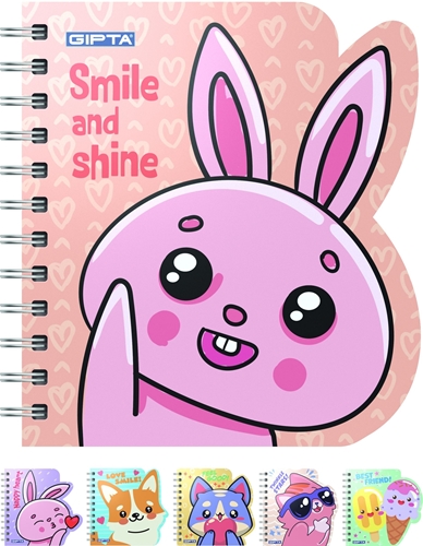Slika TINY NOTES SPRIRALNI BLOKIĆ A7