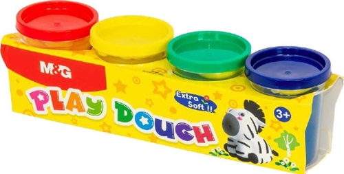 Slika M&G PLASTELIN 4 BOJE x 100G