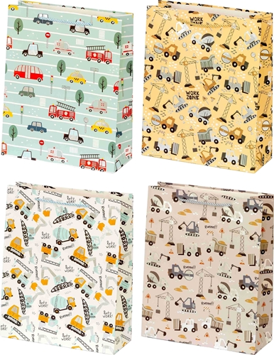 Slika LITTLE BUILDERS UKRASNA VREĆICA MEDIUM