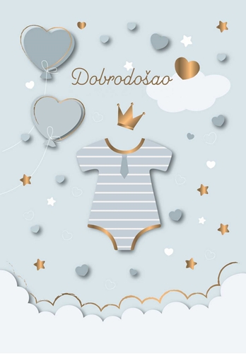 Slika DOBRODOŠAO - ČESTITKA