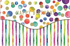 Slika HAPPY BIRTHDAY - ČESTITKA SA DŽEPOM ZA NOVAC