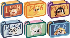 Slika od HAPPY ANIMALS PELIKAN ETUI 3 ZIP S PRIBOROM