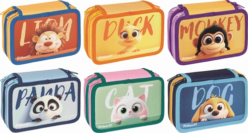 Picture of HAPPY ANIMALS PELIKAN ETUI 3 ZIP S PRIBOROM
