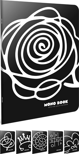 Picture of MONO BOOK BILJEŽNICA A4  KOCKE