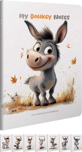Slika DONKEY NOTES BLOKIĆ A6  CRTE