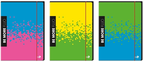 Slika FLUO FASCIKL S GUMICOM 25,5x35 CM